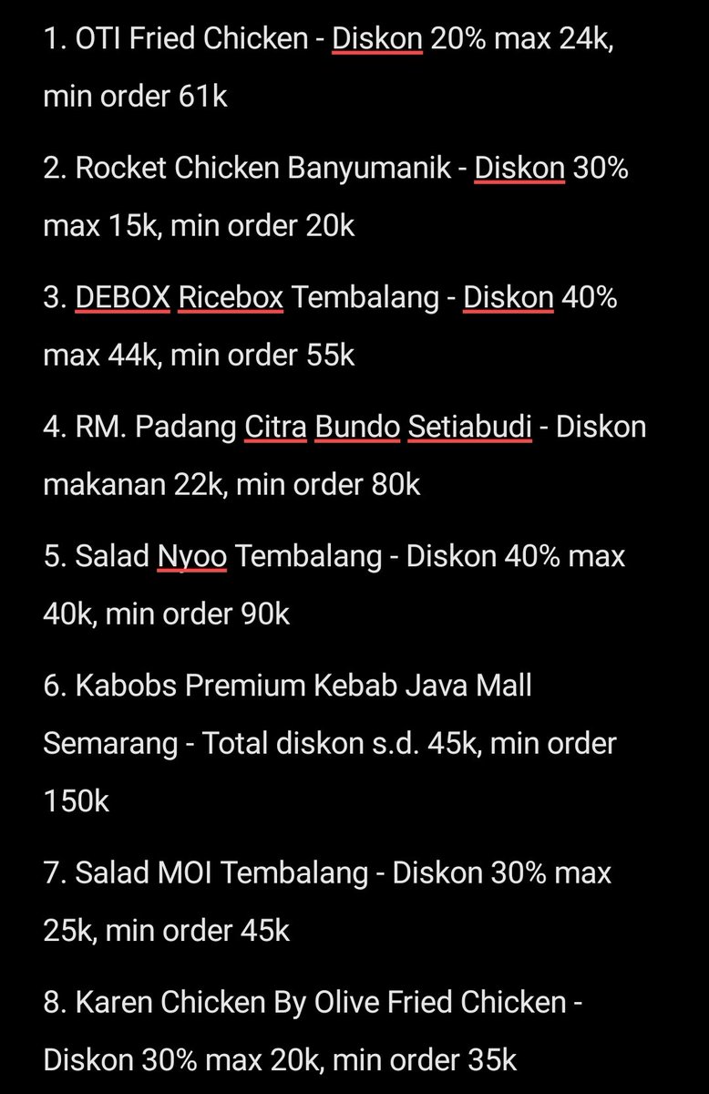 dit_rawar's tweet photo. Halo gais aku mau merekomendasiin Promo Makanan Murah Meriah di Januari 2024 nih!! Buat kalian yang lagi kelaperan banget nih bisa cek aja nih beberapa rekomendasi promo makanan Januari aku ☺️ https://t.co/16KKTS18sS