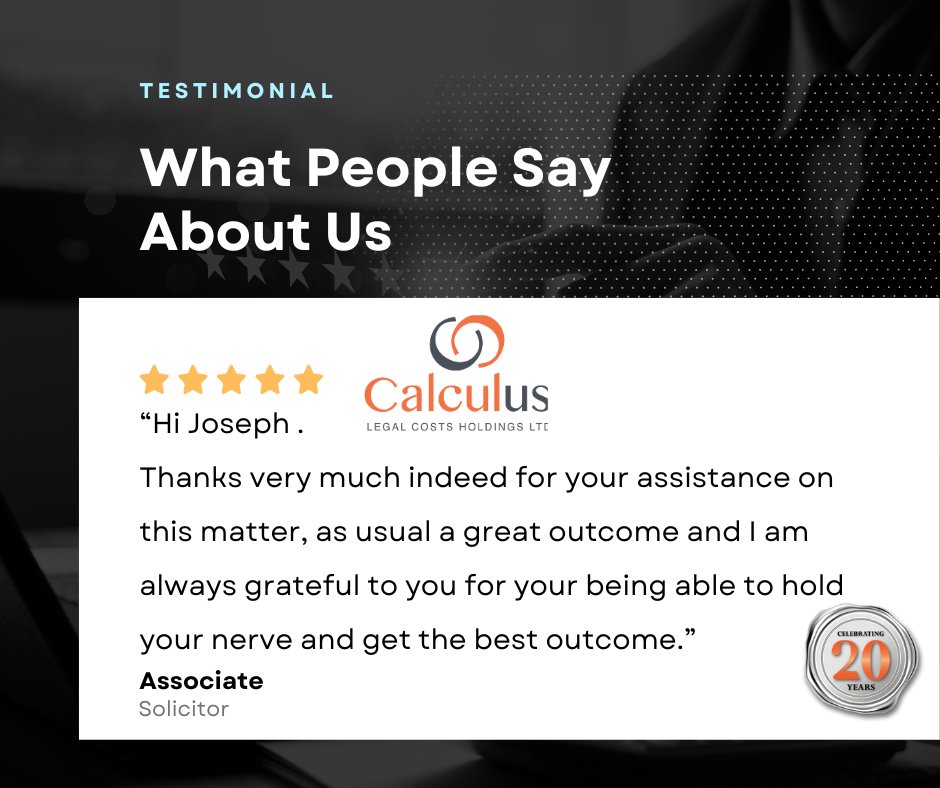 The very best team ... the very best service ... the very best outcomes!

For more information about how Calculus can help you, call the team on 01704 508240.
#legalcosts #costsmanagement #solicitors #solicitorsuk #advocacy #billdrafting #calculuscosts #costsservices
