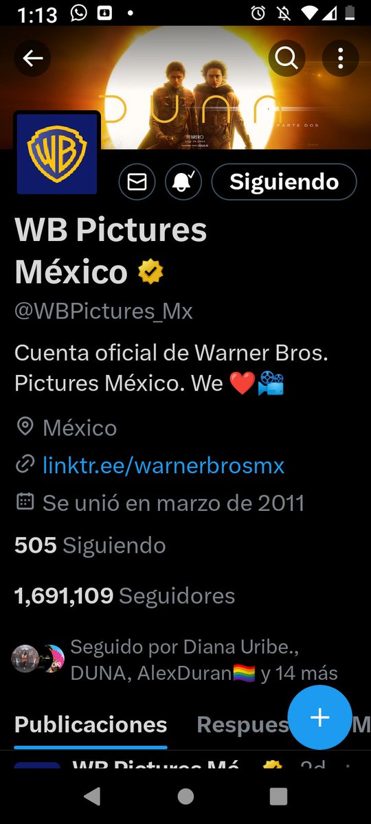 Alexis_HdZn's tweet photo. @10Alexduran @WBPictures_Mx #Duna2 https://t.co/as639fgOr1