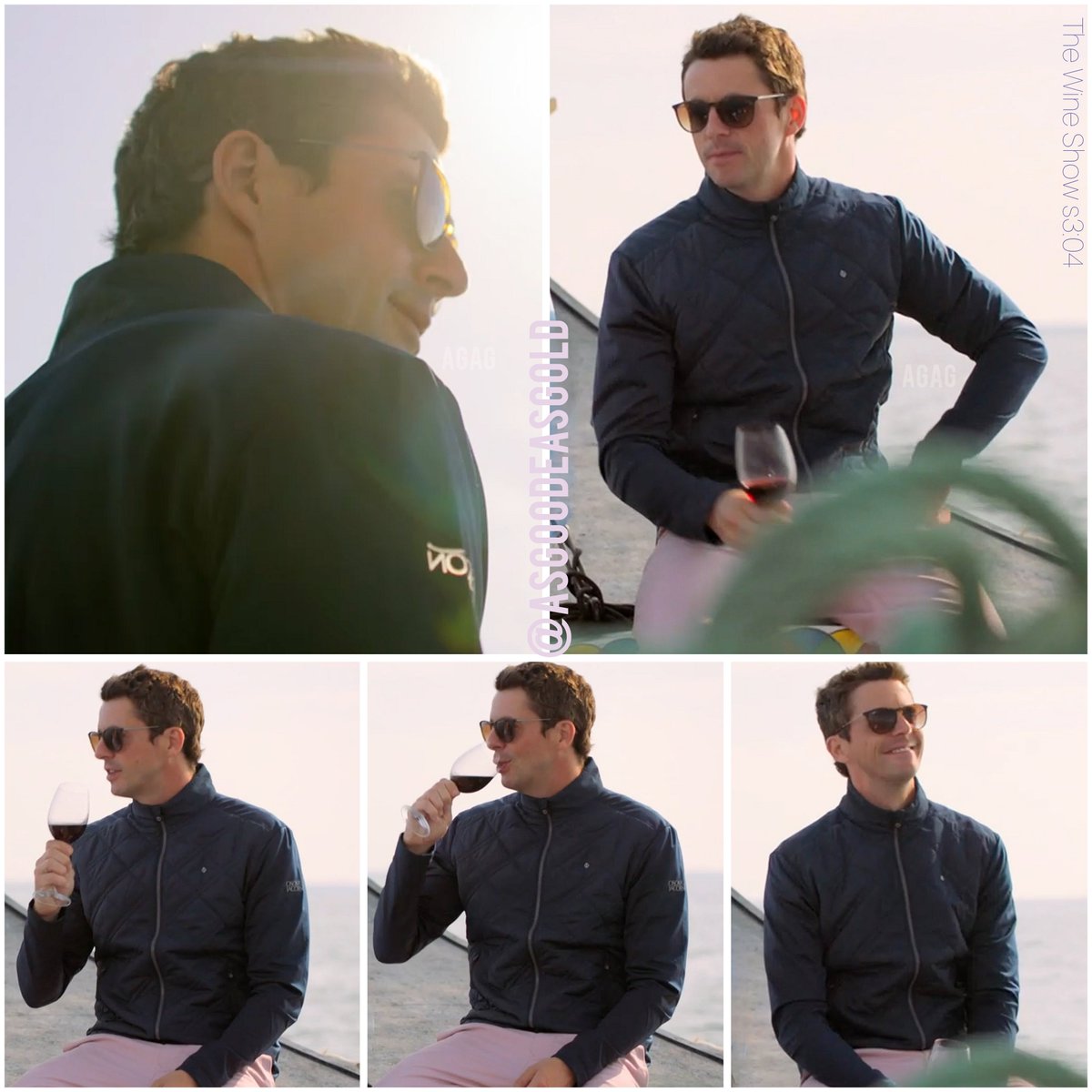 How rude, it's Monday, in February (which apparently is January in disguise). I thought #matthewgoode sailing into the sunset, sipping wine & wearing pink trousers (I LOVE the look 🩷) might be a goode way to start the week. 
#thewineshowtv
📷 The Wine Show (2020) s3:04 my edit