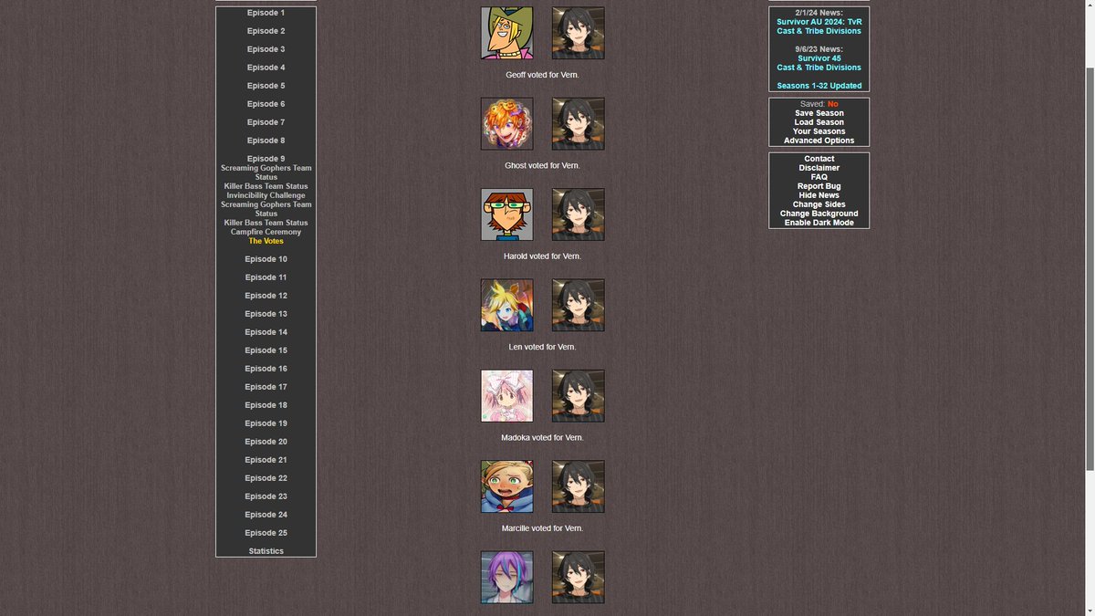 squidkuura's tweet photo. KB CEREMONY AND VOTES, RIP VERN.. https://t.co/BK5bgjZO7L