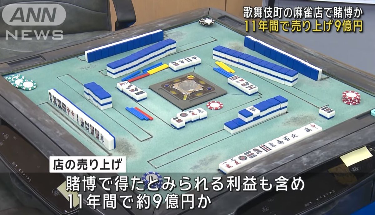 超高レート賭け麻雀で4巡目の国士ツモ拒否してフリテン13面待ちは草なんよ