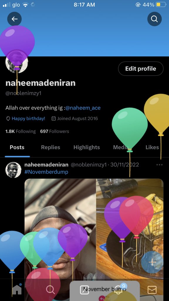 noblenimzy1's tweet photo. Happy birthday to me https://t.co/fuIETsPhci