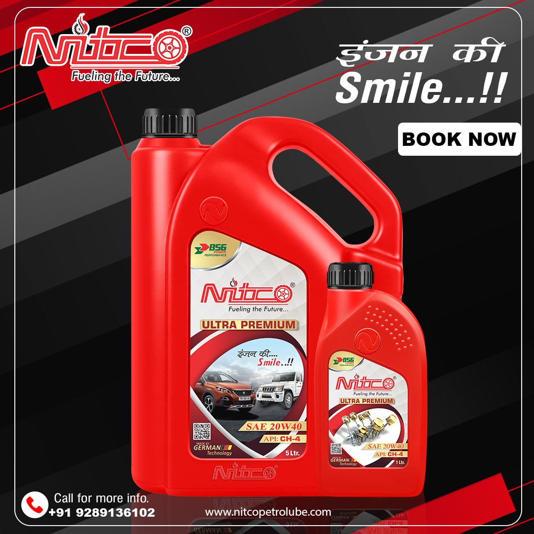 nitcolubricants's tweet image. Nitco #multigrade #20W40 #Ch4
Get more details contact with us:
📞 092891 36102
ख़रीदे सीधा फैक्ट्री से 🏭🚀 | 100% Customer Satisfaction Guarantee &amp;amp; Premium.
YouTube:
youtube.com/channel/UC_g66…
#GodhraFilm #RaajadhaniFilesTrailer #MondayMotivation #JusticeForRoshanPandey