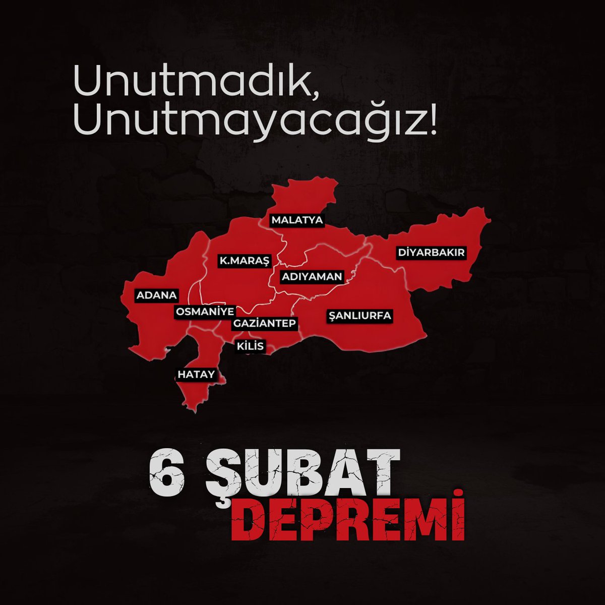 Türkiye'nin en kara gecesi olan 6 Şubat'ta yaşanan depremlerde hayatını kaybedenlere Allah'tan rahmet, geride kalanlarına ve tüm milletimize başsağlığı diliyoruz.

Deprem, coğrafyamızın bir gerçeği ancak böylesi bir felaketi bir daha yaşamamak için depreme dirençli şehirler