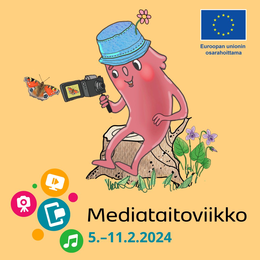 Finnafi's tweet photo. #Mediataitoviikko starttaa tänään teemalla media, hyvinvointi & mielenterveys. Tavoitteena on kehittää lasten ja nuorten mediataitoja sekä vahvistaa aikuisten valmiuksia mediakasvatukseen. Finnasta löydät aiheesta oppimateriaaleja eri ikäisille 👉 https://t.co/xdxBZs0HoF #Finnafi https://t.co/FZxbhmztyf