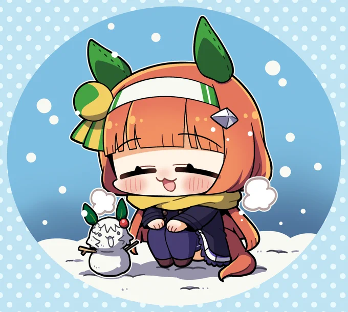 雪ーーー!大変だけどせっかくなので楽しく遊べる感じになりますように!