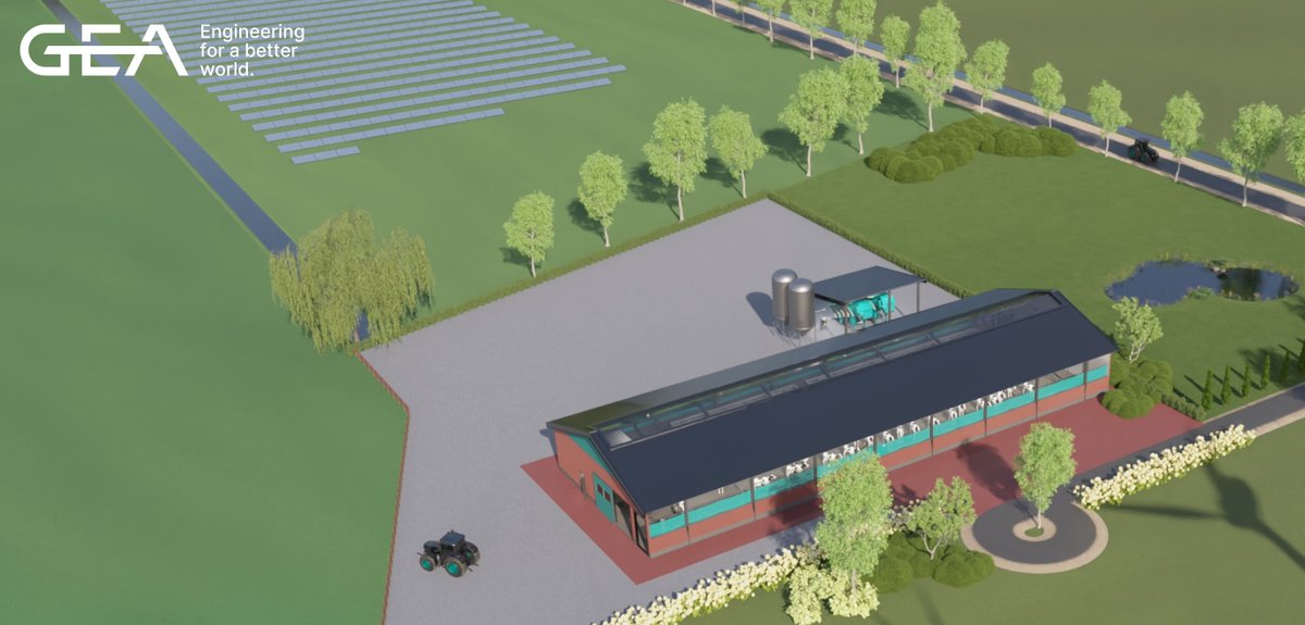 FarmGea's tweet photo. Experience the future of #farming with our Virtual Farm Tour and see how our space-saving milking GEA #DairyRobotR9500 adapts to your farm setup. #VirtualFarmTour
#NextGenerationFarming https://t.co/oMLZGZbjHS https://t.co/bjBg8djElP