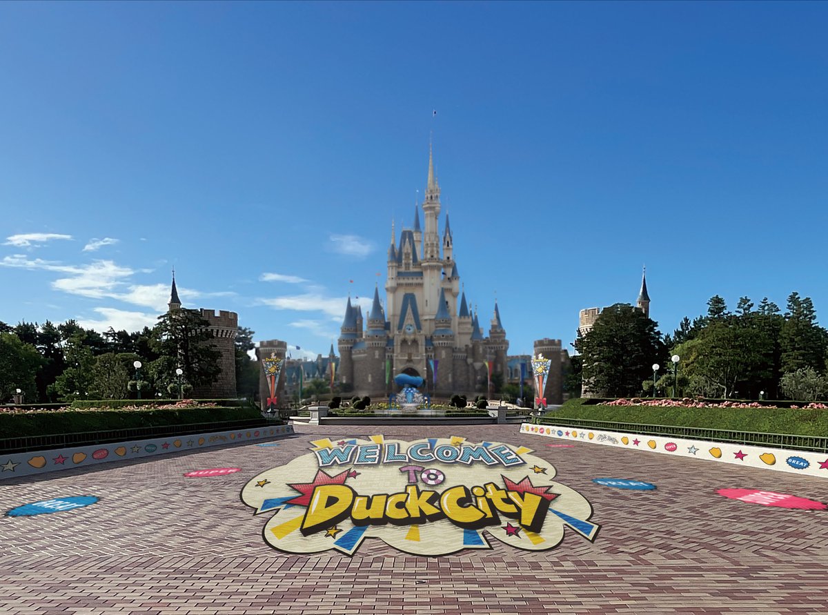 DtimesDeparture's tweet photo. ドナルドが夢に描いた理想の街“ダックシティ”！
東京ディズニーランド“ディズニー・パルパルーザ”第2弾　4月9日より開催
ドナルド花壇や大きなドナルドのマーキーがゲストをお出迎え☆
詳細→https://t.co/J1daPRmXXI https://t.co/dziKZrA3E0