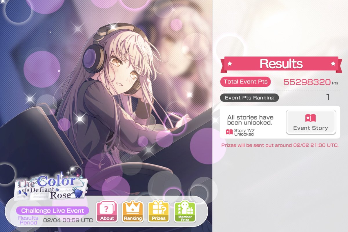 jupichor's tweet photo. T1 : The Color of a Defiant Rose
- 55298320 EP

Many thanks to everyone in [CTS] for supporting me on this journey, I always thought a Roselia T1 would only be a dream. I couldn’t be happier that I was able to fulfill it, and for such a perfect event!
https://t.co/WUNQ10qPlm https://t.co/A6gbKVhaVx