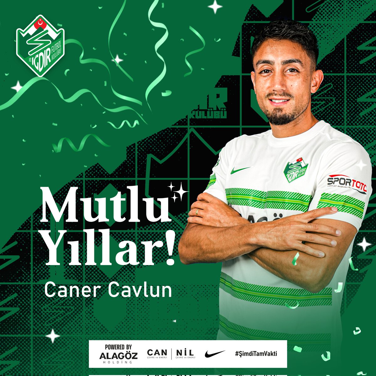 Bugün futbolcumuz Caner Cavlun'un doğum günü.🎂

İyi ki doğdun <a href="/Cavlan27/">Caner Cavlan</a>! 🥳