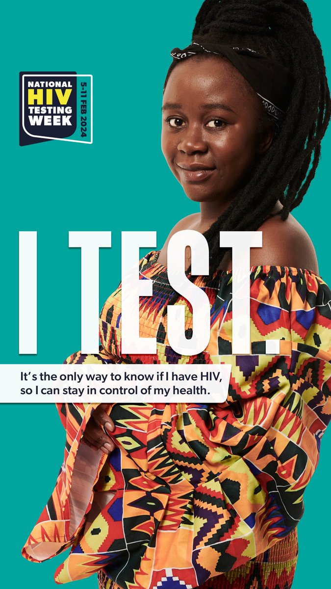 National HIV Testing Week starts today, and there’s no better time to get tested and know your status. To find out about HIV testing visit the @startswith_me bit.ly/48IlhoS #ITest #HIVTestingWeek #HIV #HIVTesting