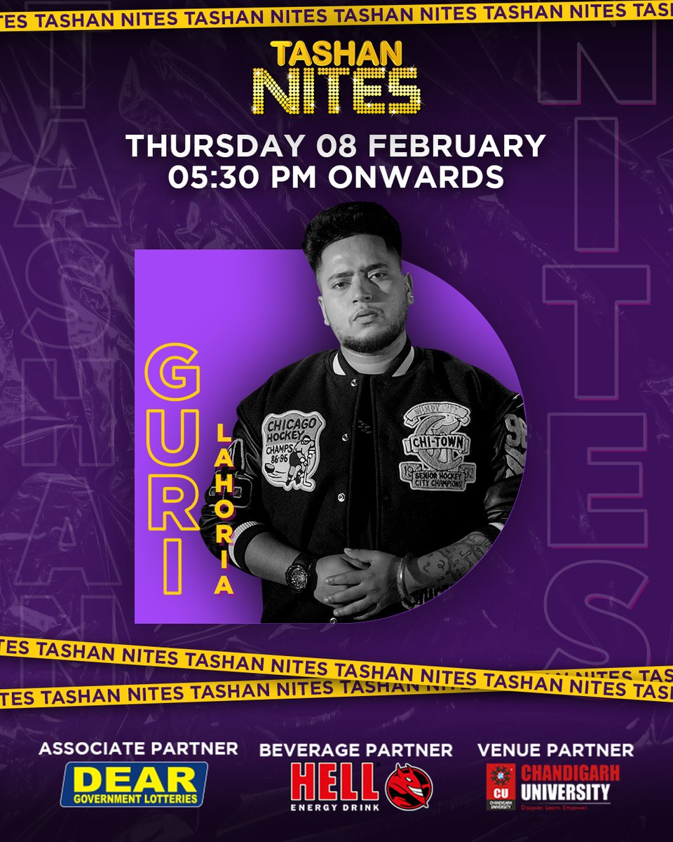 Are you all ready for Tashan Nites? See you all on 8th Feb 2024 5:30 PM onwards only at Chandigarh University!, #9xtashan #tasha 

And we’re back with Full Tashan ♥️
With #GuriLahoria 

#9xtashan #tashannites #night #music #event #events #live #actor #singer #performance