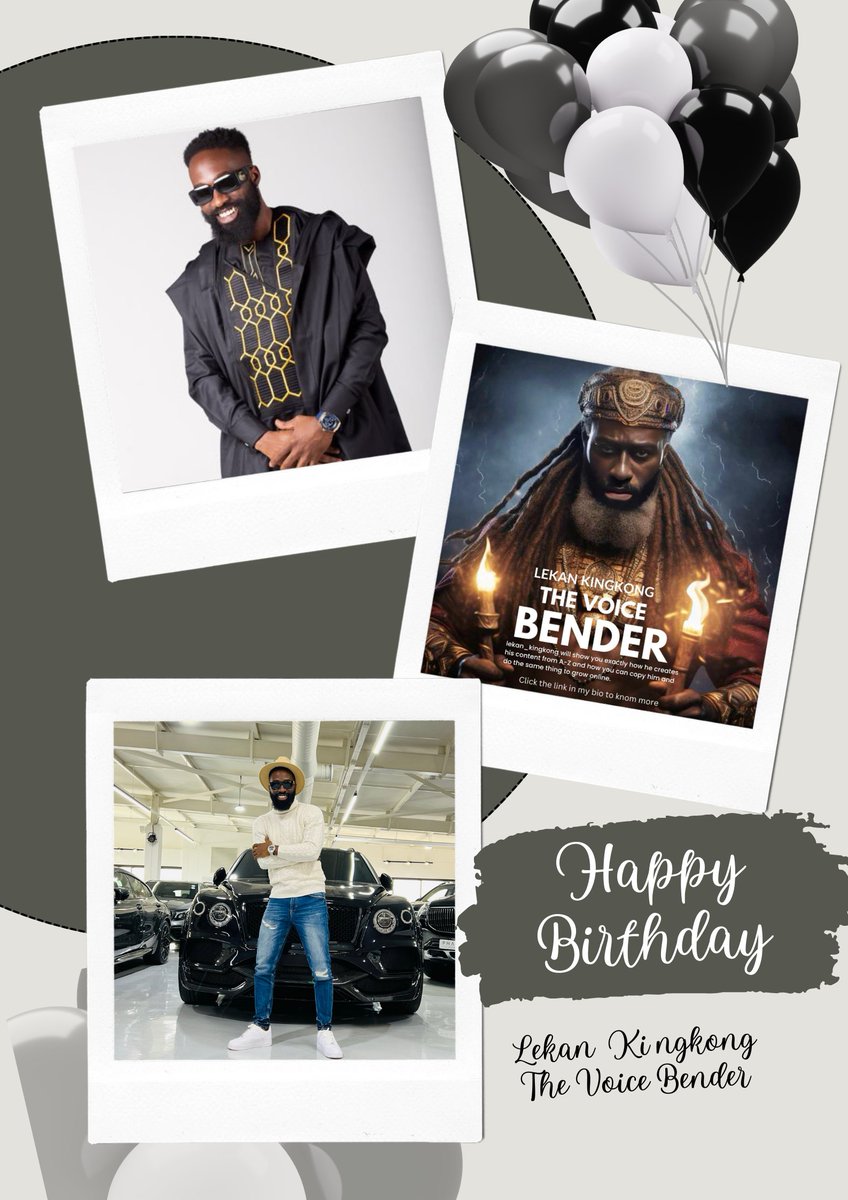 Yommie06's tweet image. Happy Birthday, brother. 
The Chief Voice Bender. 
#Canvasdesign