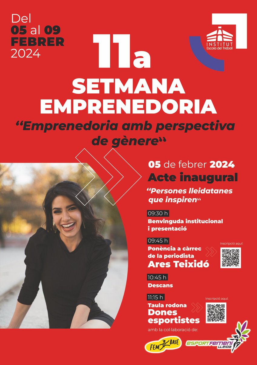 Iniciem la 11a Setmana de l’emprenedoria amb moltes ganes i il·lusió per gaudir de les experiències, bones pràctiques i  coneixements de la mà de tots els participants que fan possible aquestes jornades. #setempren #HolaFutur
