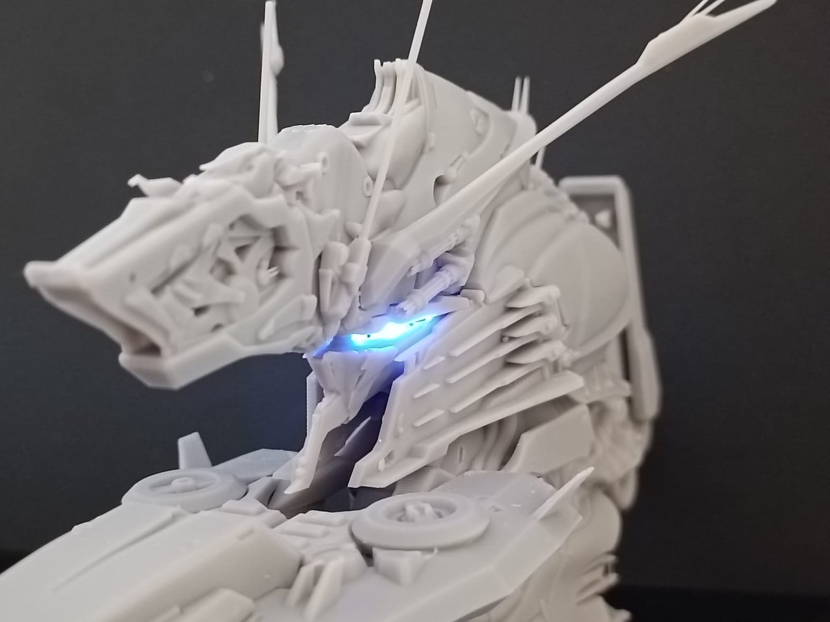 lcf_samleung's tweet photo. C-Ex Plus type-E ver.DN
Stl file is available: https://t.co/cdNt5I5iK3…  @Cults3D #Cults3D #gundamfanart #gundam #exsgundam #redesign #3dprinting #bust #custommade #近籐和久 #STL https://t.co/qx93BOM8ts