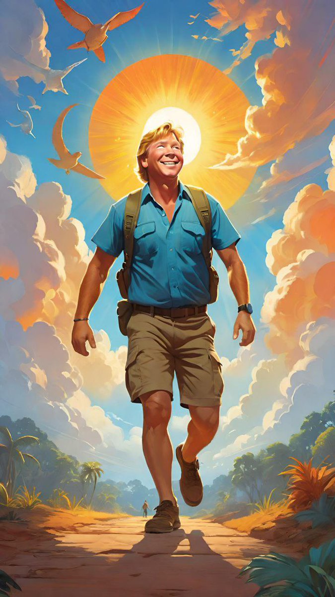 Steve Irwin $CRIKEY tweet media