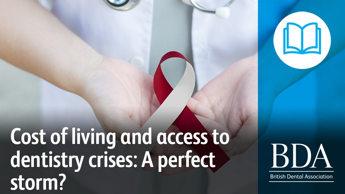 TheBDA's tweet photo. The BDJ In Practice looks at the cost of living and access to dentistry crises in relation to mouth cancer referrals.

Find out about the impact here: https://t.co/lTisi3Z5kW https://t.co/ChOhtFWHyl