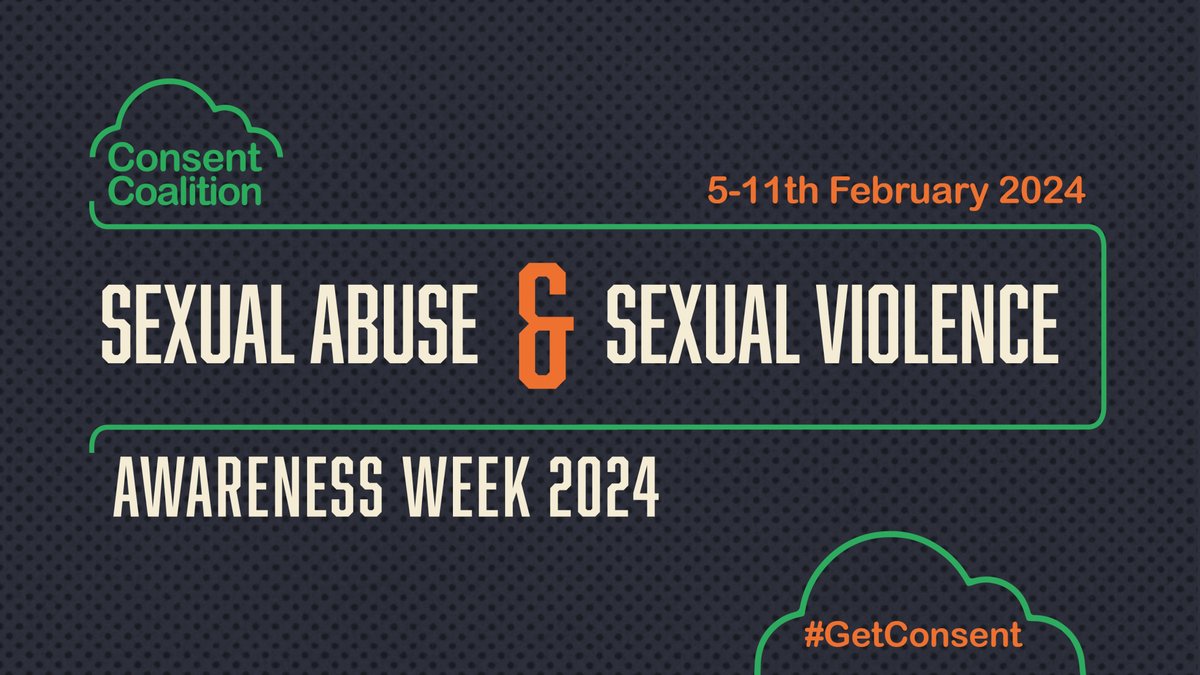 It's here! We're going to be raising awareness all week and we need your help. 

If you see a post that resonates with you, please share. 

The more people we can reach; the bigger the impact; the less likely people are to ignore consent.

#SASVAW @itsnotok2024 #getconsent