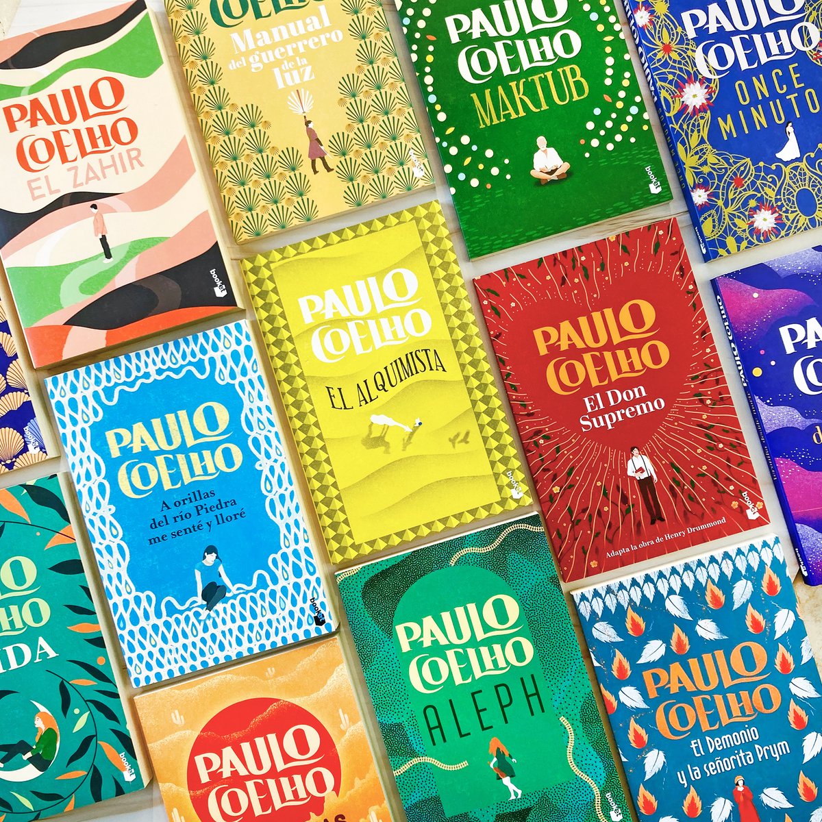 Os invitamos a descubrir la biblioteca de #PauloCoelho en formato bolsillo. Perfecta para disfrutarla en cualquier momento y lugar. @booket_planeta ow.ly/pzPU50QwZwv