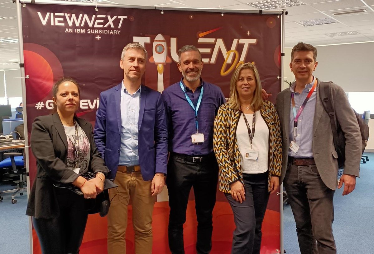 viewnext's tweet image. 👉 El pasado jueves celebramos nuestro 𝙏𝙖𝙡𝙚𝙣𝙩 𝘿𝙖𝙮 en Reus 🥳

Una gran oportunidad para reunirnos, incentivar, reconocer y promover el #Talento en Viewnext  🙌

Nos llevamos este día para el recuerdo 🚀

#TalentDay #GenteViewnext