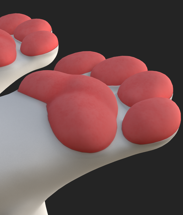 texturing again, trying to make them look SOFT >w<'';';'''