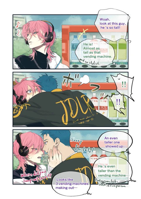 【English version】3 vending machines   #ながとべ