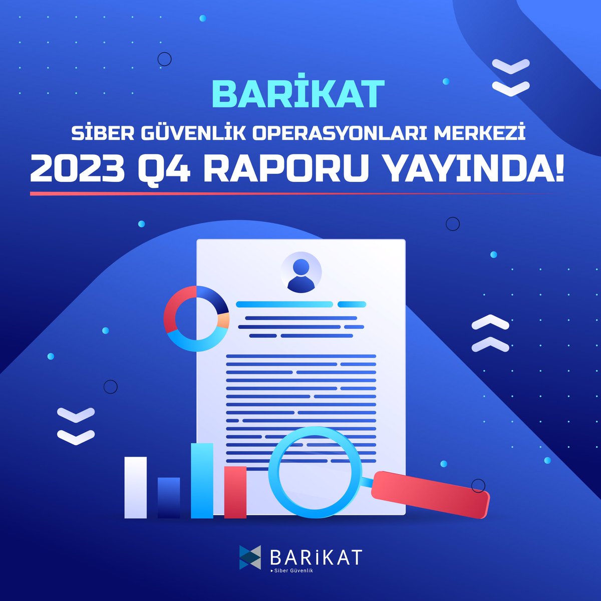 Siber güvenlik operasyonları dünyasında neler olup bittiğini merak mı ediyorsunuz ⁉️ BARİKAT Siber Güvenlik Operasyonları Q4 Raporunu indirmek için lütfen formu doldurunuz. 🖱️us8.list-manage.com/contact-form?u… #Barikat #SiberGüvenlik #SOC #SGOM #SOCRapor