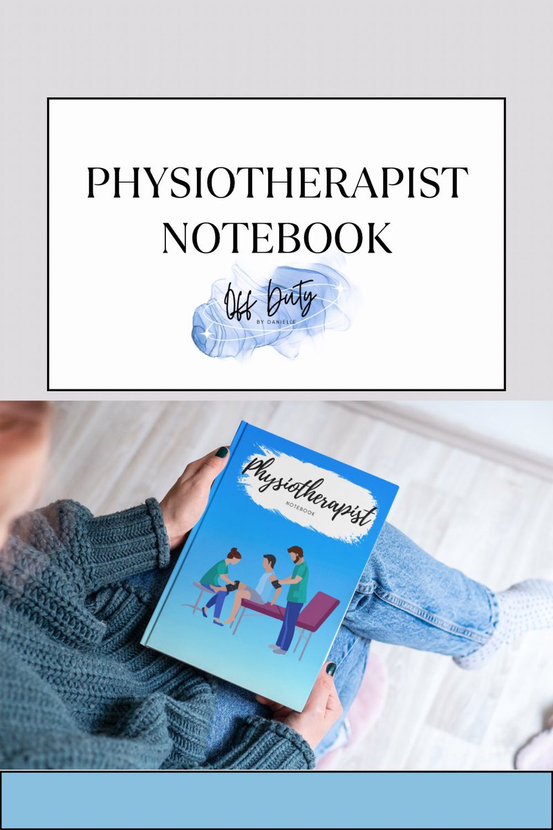 OffdutyDanielle's tweet photo. Physiotherapist Notebook now on Amazon 
https://t.co/1zT1q0ze6K https://t.co/YLZ0F1ftUt