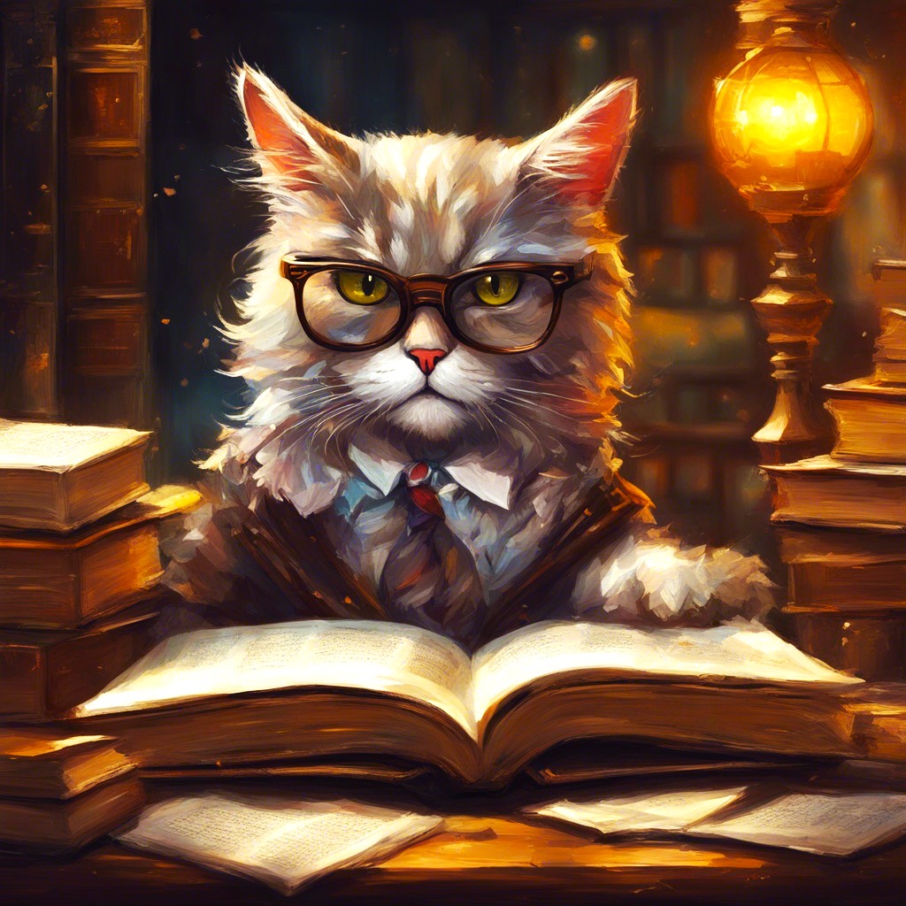 DigitalArtKyiv's tweet photo. A wise cat, lost in the pages of magic and wonder! #FantasyArt #CatReads #MagicalMoments #WizardCat #MagicalJourney #fantasyart #catlovers #animation #art #DigitalArt #Portrait #ArtisticExpression #BeautyInColors #ArtisticCharm #aiartwork #aiart #AIArtist https://t.co/nYCNqjAZ8V