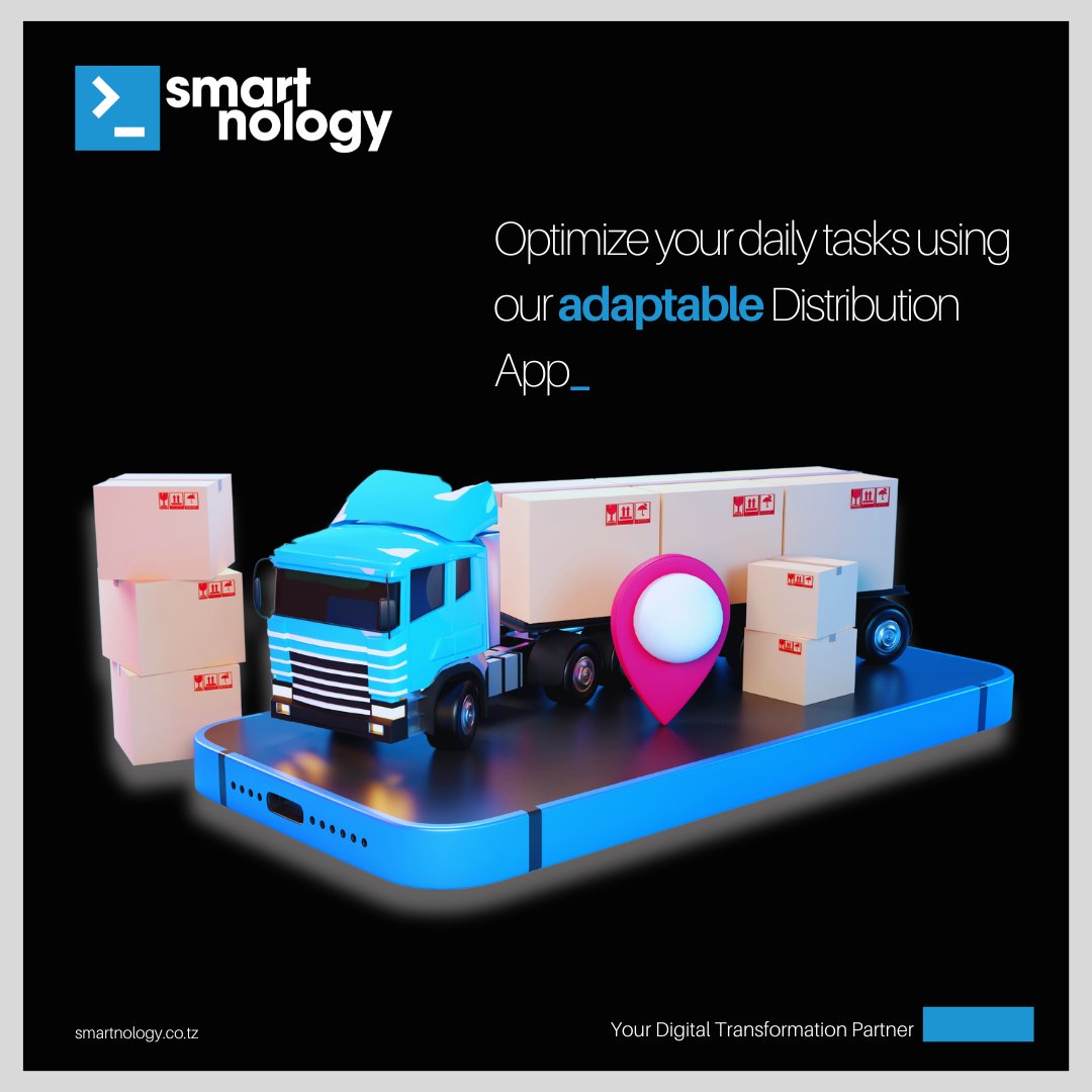 smartnology_'s tweet image. Elevate your daily grind with our game-changing Distribution App! 🚀 Streamline tasks, boost efficiency, and conquer your day effortlessly. 📲 #TaskOptimization #ProductivityRevolution #yourdigitaltransformationpartner