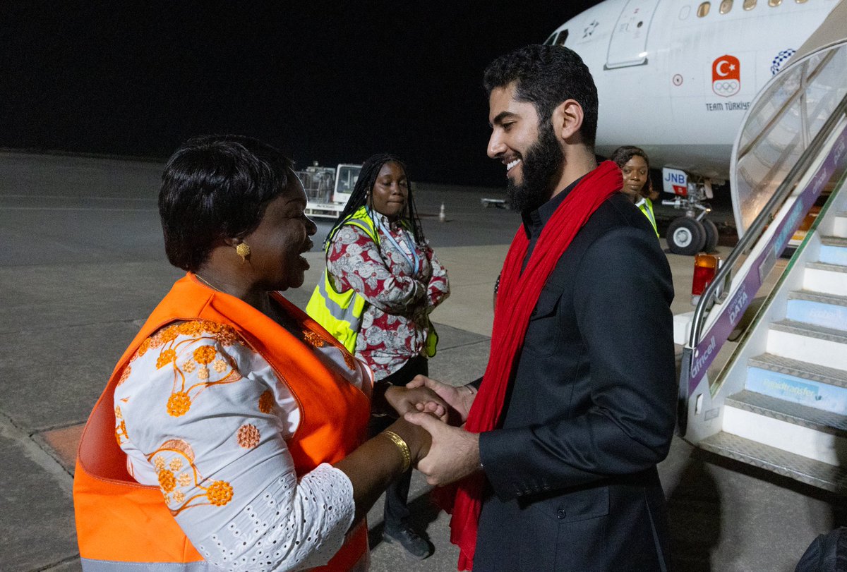 MBinMussallam's tweet photo. Delighted to be once more in Banjul for my first official visit to The Gambia since its admission as an @OSC_OCS Member State, and to concretise significant areas of cooperation in service of a #ThirdWayOfDevelopment — from and by the South, for Humanity.

I am grateful to Hon. Claudiana Cole, Minister of Basic and Secondary Education, and Hon. Mamadou Tangara, Minister of Foreign Affairs, for the warm welcome to the Smiling Coast of Africa.