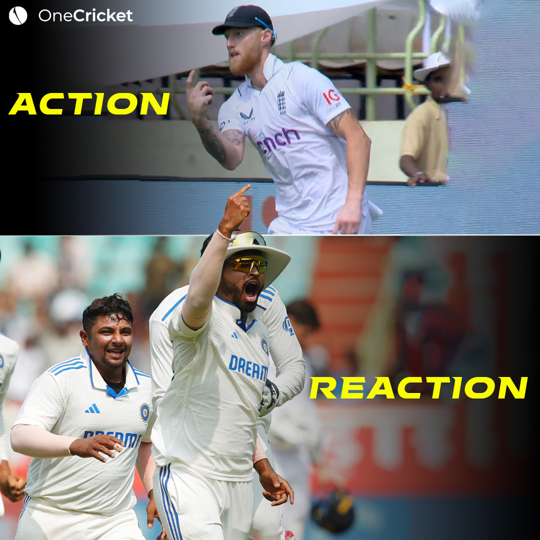 OneCricketApp's tweet photo. Just as Virat Kohli once said, '𝗜�� 𝗬𝗼𝘂 𝗖𝗮𝗻 𝗚𝗶𝘃𝗲 𝗜𝘁, 𝗬𝗼𝘂 𝗚𝗼𝘁𝘁𝗮 𝗧𝗮𝗸𝗲 𝗜𝘁.' 🔥

#INDvsENG #ShreyasIyer #BenStokes #TestCricket https://t.co/dxsl8pDnb6
