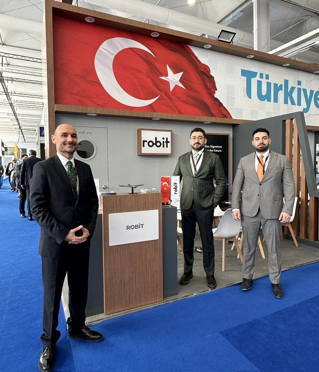 TurkishCentury's tweet photo. ⭐️ Make sure to stop by @RobitTeknoloji's stand at the #WDS2024 to meet their gregarious team and learn about #RobitTechnology's cost-effective defense products like the #AZAB kamikaze #drone. https://t.co/tAL3vvOrWT #WorldDefenseShow2024 🇹🇷🇸🇦 https://t.co/s2vaniZn4k