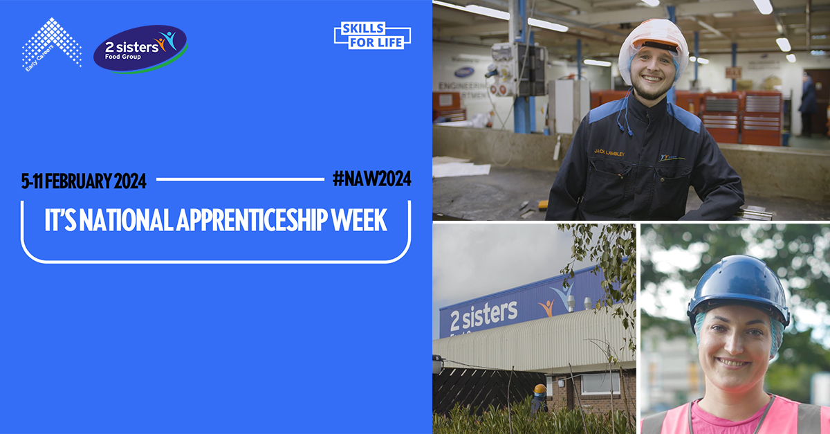 This week is National Apprenticeship Week! 🚀 To celebrate the week, the UK Poultry division has assigned days to focus on specific themes. Check out our Engineering Apprenticeship opportunities here ow.ly/njNs50QxJQ9 #NAW2024 #EarlyCareers #SkillsForLife