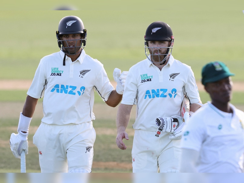 'NZ's dominance on display! Ravindra's sensational double ton propels them to 511. Brand's 6-fer adds to the woes. Jamieson's magic, Henry's bouncer, and Santner's luck leave SA four down. A mountain to climb for SA. Day 3 promises more drama! #NZvSA #CricketAction'