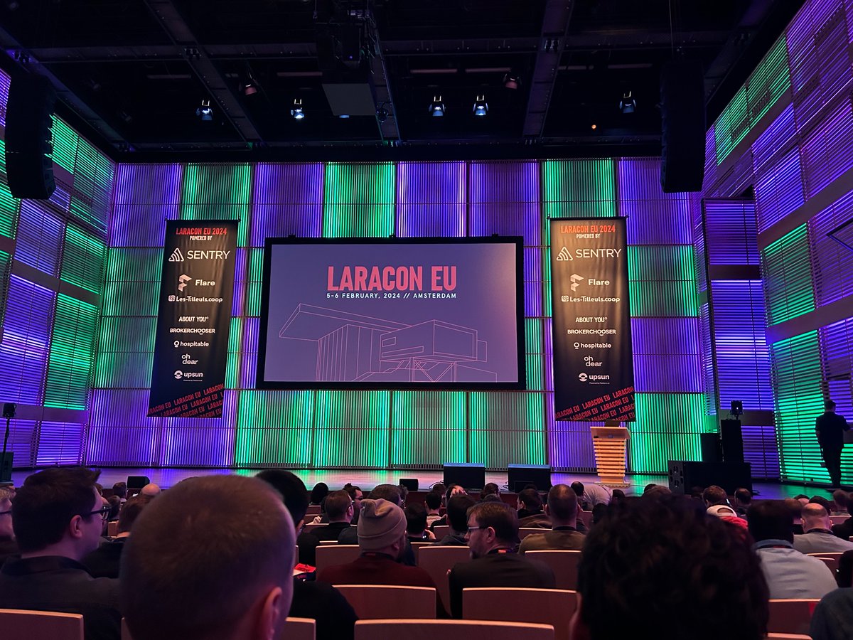 Exciting morning! #LaraconEU