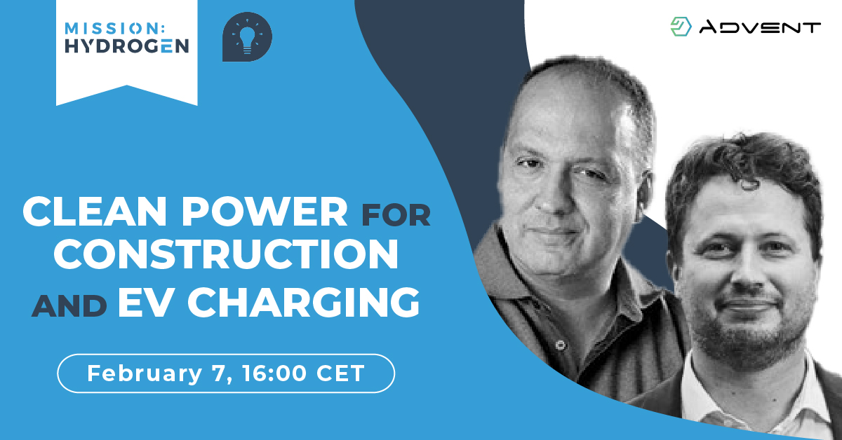 💡 "#CleanPower for Construction and EV Charging​​​​​​​" - Join our FREE #WEBINAR on February 7: mission-hydrogen.com
#missionhydrogen #h2 #cleantech #greentech #energytransition #sustainability #future