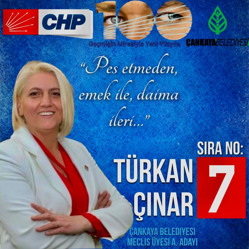 31 Mart yerel seçimlerinde Çankaya'dan aday olan dostlarımıza desteklerinizi bekliyoruz.