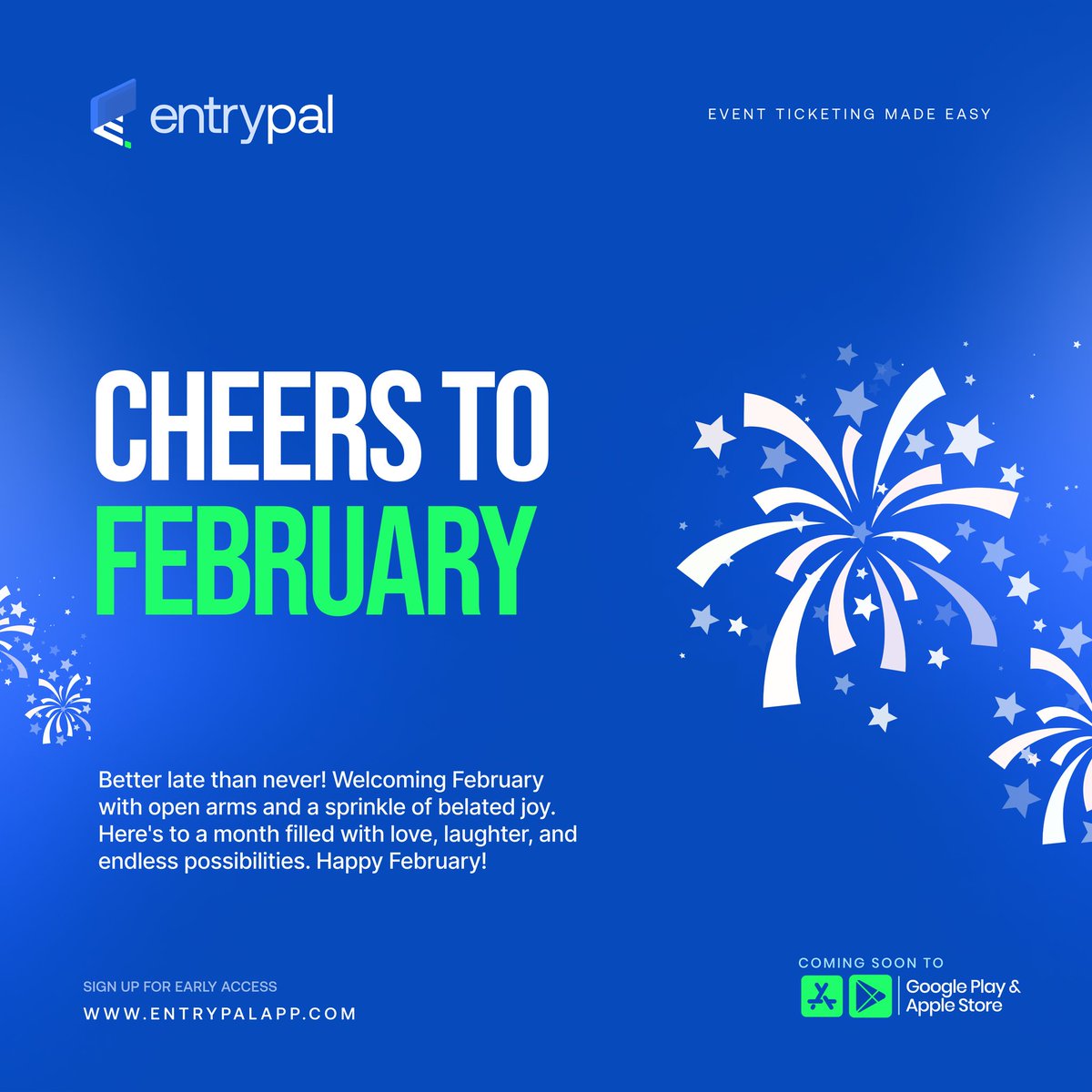 entrypalapps's tweet image. *.Better late than never 😎* Welcome to the month of love fams. May this month bring forth joy and happiness 🌹 #happynewmonth