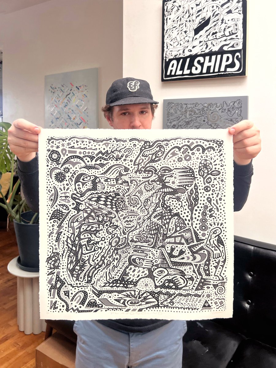 EfdotStudio's tweet photo. Good morning

Let’s start the week with a giveaway:

One “Playground” screen print (#/30) will be going out to one of you. 🫵

If you want this artwork, repost and/or reply to this for 2 chances to win. Random winner picked in 36 hrs. Good luck! 🎟️ https://t.co/Qyj17MesIH