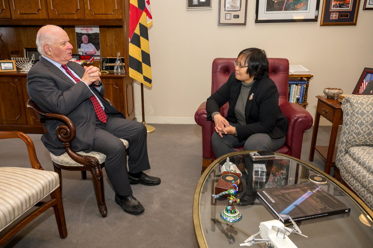 Chair Cardin Statement Marking Three Years since the Military Coup in Myanmar

Thank you Chair Mr. Cardin for your support and solidarity to bring peace and stability to Myanmar. 

Find out the Statement here ➡️ foreign.senate.gov/press/dem/rele…