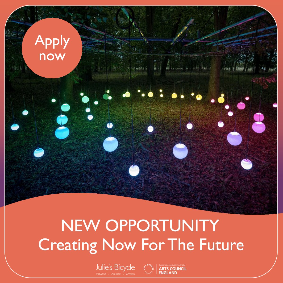 📢New paid opportunity We're looking for a group of freelancers to join Creating Now For The Future - a new steering group that will co-design resources on sustainable, ethical & responsible practice tailored for individuals making creative work. >> tinyurl.com/2uwnwh6w