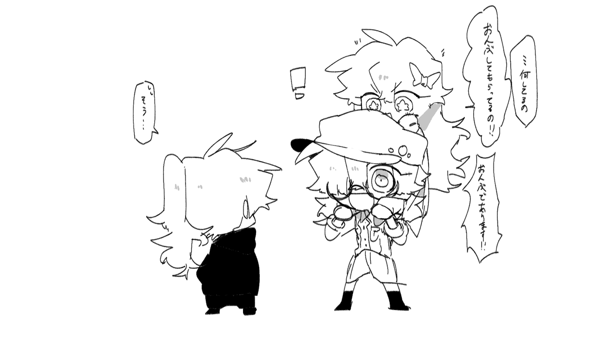 ストックが無いのでサブ絵共有 