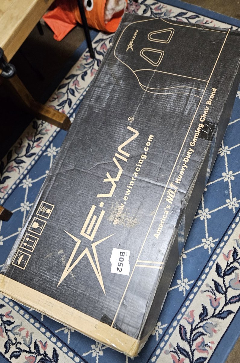 I got a big package delivered, wonder what's in it?!?! . . . . #ewin #ewinracing #ewinchair #gaming #game #games #gamer #ewinracingchair #ewingamingchair #ewingamingchairs #gamingchair #gamerchair @ewinracing