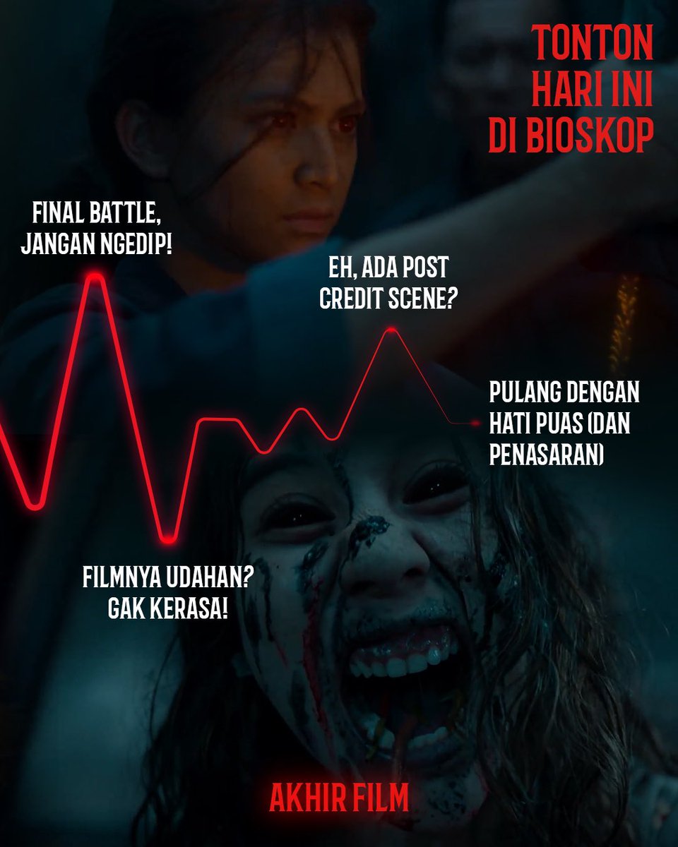 Yuk, senam jantung bareng film Pemukiman Setan!

Rasain serunya detak jantung yang bakal naik turun pas nonton film Pemukiman Setan di bioskop 😱

#PemukimanSetan #FilmPemukimanSetan