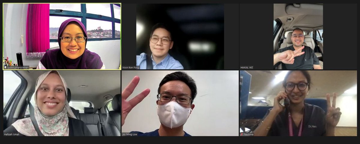 Ironken6's tweet photo. First virtual meeting of the YNC of Malaysian Society of Nephrology, with a focus on exploring numerous new ideas that cater specifically to the interests and aspirations of young nephrologists! @Lyd_nephro @wzhaikalMD @fizamail86 @jerminglow @Tabib_Ginjal @hashvinasukesh https://t.co/ZH0tZB8Ztx