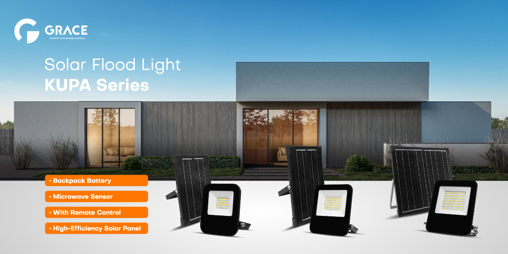 GraceLighting's tweet photo. New Solar LED Flood Light KUPA. High-Efficiency Solar Panel. Remote Control. Microwave Sensor. High-capacity Backpack Battery. Slim Design &amp; Excellent Heat Dissipation. IP65 Rate. Impressive ultra-bright LED Light.
👉info@gracelighting.net
#solarlight #gracelighting #ledlighting https://t.co/swV13l5x0B