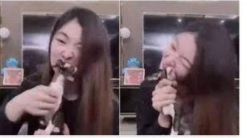 Shes an anchor and 'online celebrity' in #China that refuses to outlaw #animalcruelty. 
Biting kittens is a flex in #UpsideDownChina. 
#CloseTheBorders .
#CCP has a huge private installation in #Panama where they facilitate the invasion of thousands of military aged men and a few…