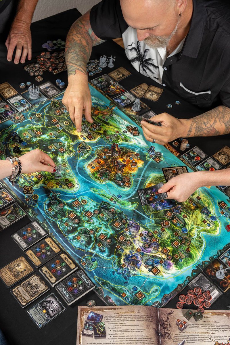 ReignofNations's tweet image. From casual players to hardcore strategists, everyone finds their place at the gaming table. Who will you bring to your next session? 

#InclusiveGaming #FunForAll #ReignOfNations #BoardGames #TabletopGames #StrategyGames #GamingCommunity #GamerLife
 #UniqueBoardGames